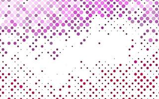 Light Pink vector layout with circle shapes.