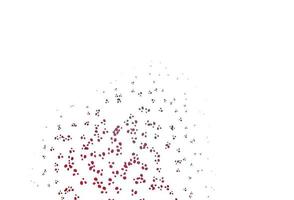 Light Blue, Red vector background with lamp shapes.