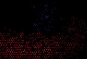 Dark Blue, Red vector texture with rectangular style.