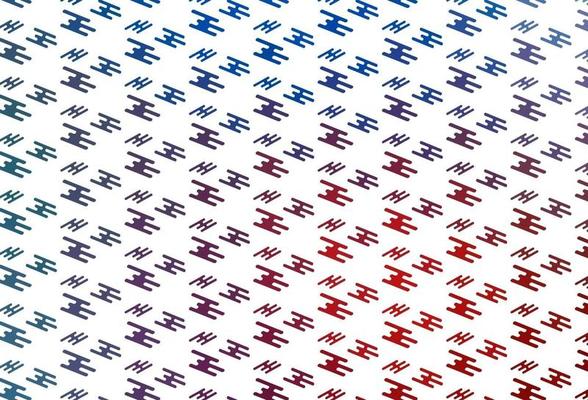Light Blue, Red vector template with repeated sticks.