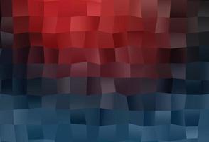 Dark Blue, Red vector low poly texture.