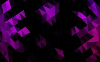 Dark Purple vector abstract mosaic pattern.