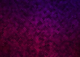 fondo de vector púrpura oscuro con rectángulos, cuadrados.