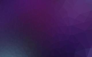 Dark Purple vector abstract polygonal layout.