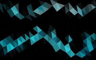 Light BLUE vector triangle mosaic texture.