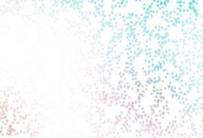 Light Blue, Red vector backdrop with dots.