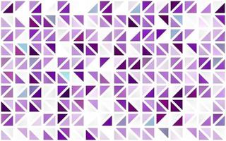 Light Purple vector seamless texture in triangular style.