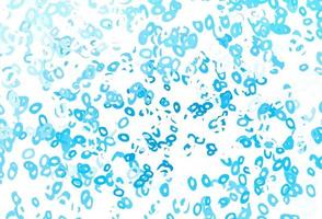 Light Blue, Red vector backdrop with dots.