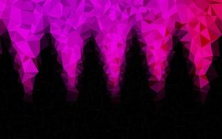 Light Purple, Pink vector blurry triangle pattern.