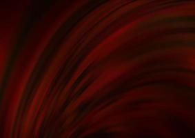 Dark Red vector background with liquid shapes.