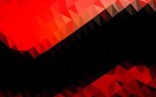 Light Red vector polygon abstract backdrop.