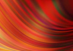 Light Red vector background with bubble shapes.
