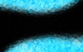 Light BLUE vector abstract mosaic pattern.