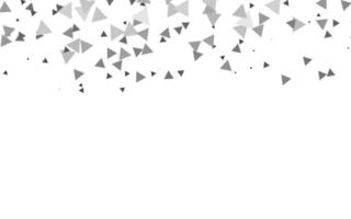 Light Silver, Gray vector backdrop with lines, triangles.