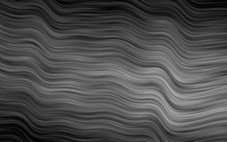patrón de vector gris plateado oscuro con formas de burbujas.