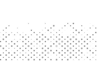 Light Silver, Gray vector backdrop with dots.