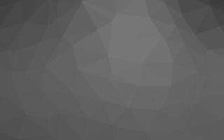 Dark Silver, Gray vector abstract polygonal layout.