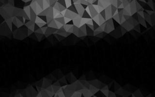 Dark Silver, Gray vector shining triangular pattern.