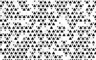 Light Silver, Gray vector seamless texture in triangular style.