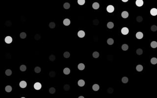 Dark Silver, Gray vector cover with spots.