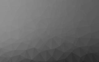 Light Silver, Gray vector shining triangular background.