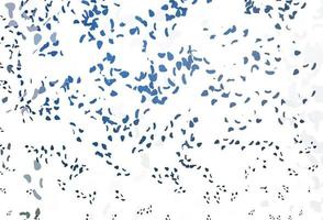 Light BLUE vector pattern with chaotic shapes.
