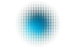 Light BLUE vector template with circles.