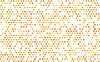 Light Yellow, Orange vector template in hexagonal style.