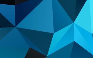 Light BLUE vector low poly layout.