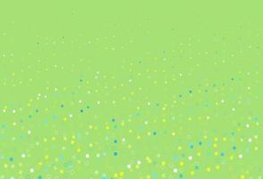 Light Blue, Yellow vector background with rectangles.