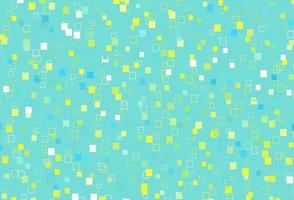 Light Blue, Yellow vector backdrop with lines, rectangles.