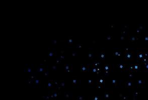 Dark BLUE vector pattern in polygonal style with circles.