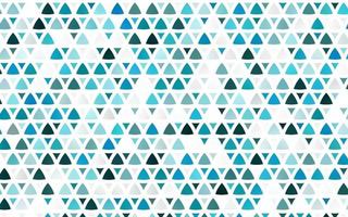 Light BLUE vector seamless backdrop with lines, triangles.