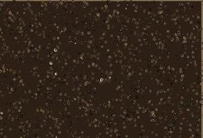 Light Black vector background with bubbles.