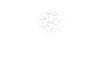 Light Black vector template with bubble shapes.