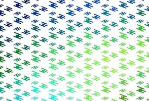 Light Green vector texture with colorful lines.