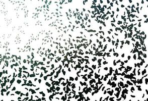 Light Green vector backdrop with abstract shapes.
