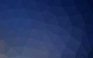 Dark BLUE vector abstract mosaic pattern.