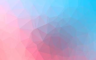 Light Blue, Red vector polygonal template.