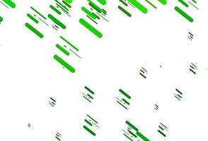 Light Green vector backdrop with long lines.