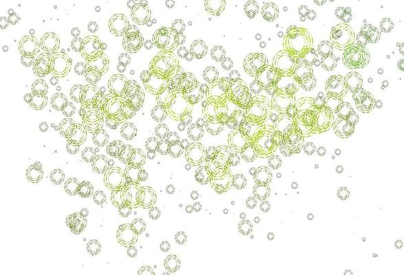 Light Green vector backdrop with dots.