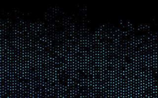 Dark BLUE vector background with bubbles.