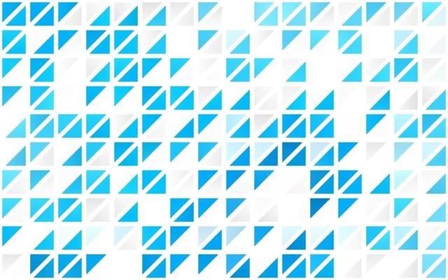 Light BLUE vector seamless cover in polygonal style.
