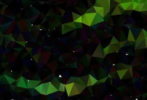 Light Green vector blurry triangle texture.