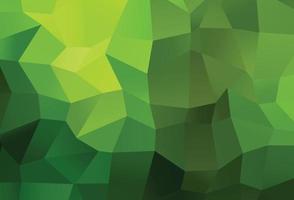 Light Green vector abstract polygonal texture.