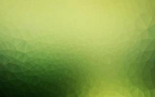 Light Green vector polygon abstract background.