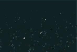 Light BLUE vector background with bubbles.