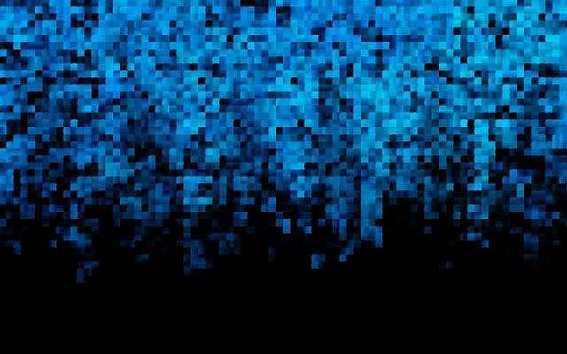 Dark BLUE vector background with rectangles.