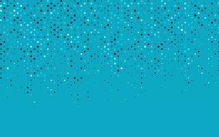 Light BLUE vector cover with spots.