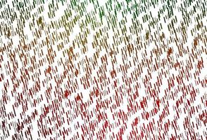 Light Green, Red vector backdrop with long lines.